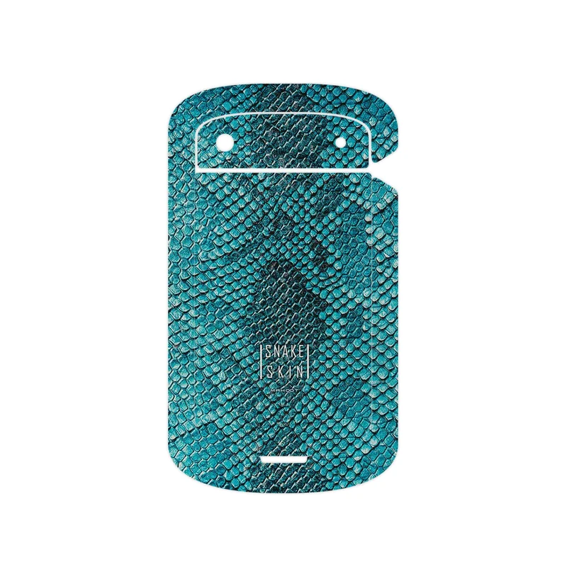 برچسب پوششی ماهوت مدل Blue Snake Skin مناسب برای گوشی موبایل بلک بری Bold Touch 9900
