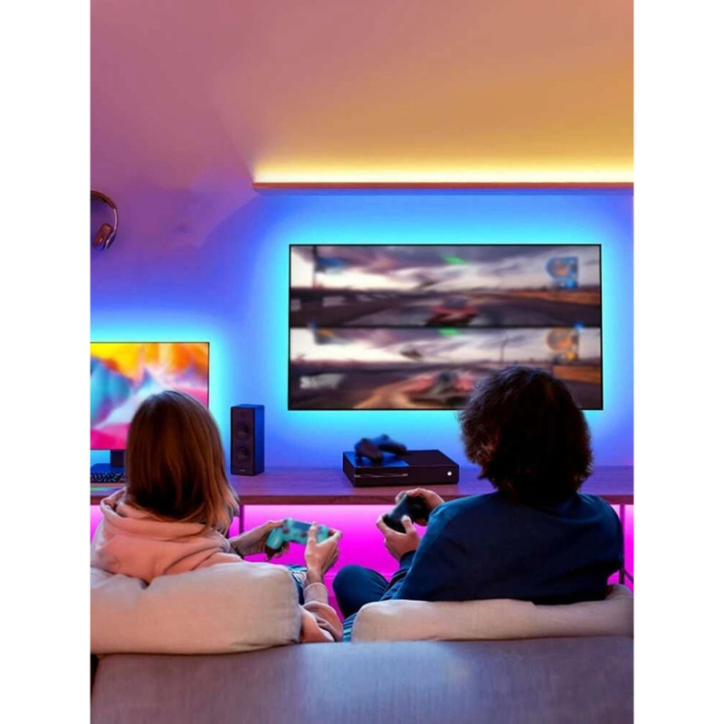 ریسه ال ای دی دریم لایت مدل RGB 5050 Gaming طول 5 متر