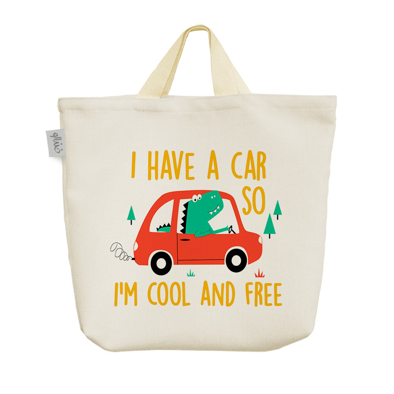 ساک خرید خندالو مدل دایناسور کد 1813