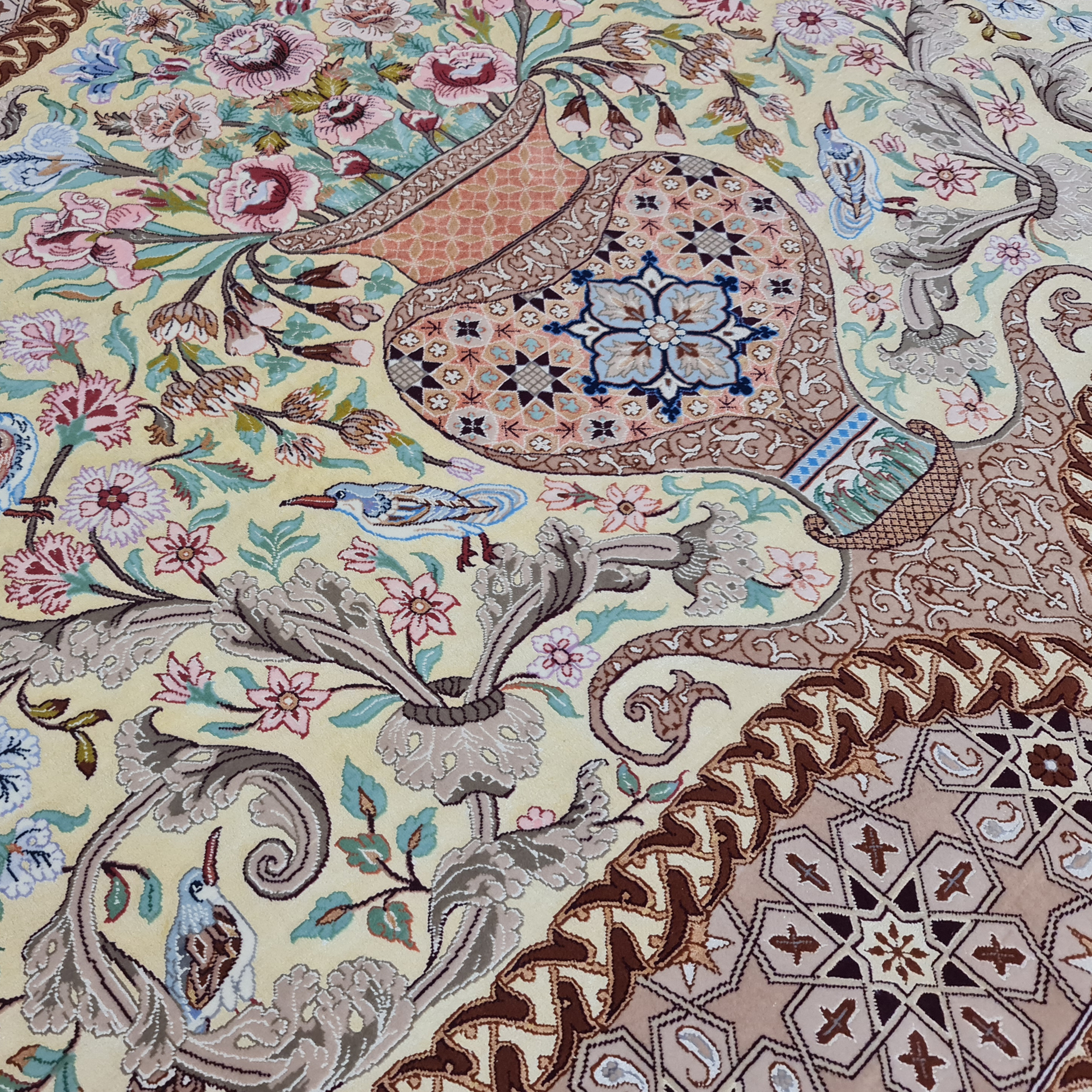 فرش دستبافت دیوارکوب اصفهان داوری کد 4419