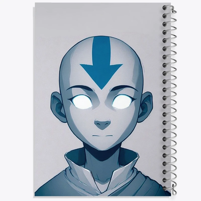 دفتر لیست خرید 50 برگ خندالو طرح انیمه آواتار (Avatar) کد F1902