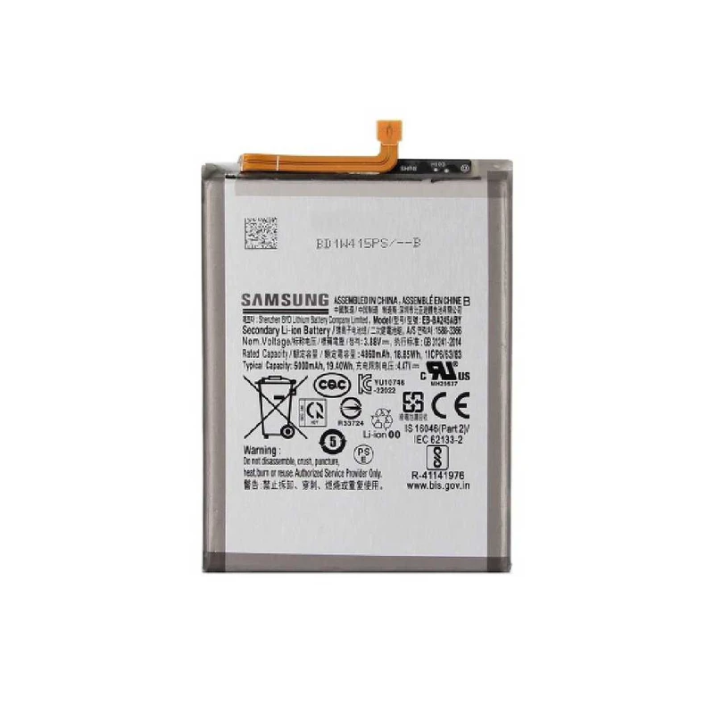 باتری موبایل مدل EB-BA245ABY ظرفیت 5000 میلی آمپر ساعت مناسب برای گوشی موبایل سامسونگ Galaxy A24 4G