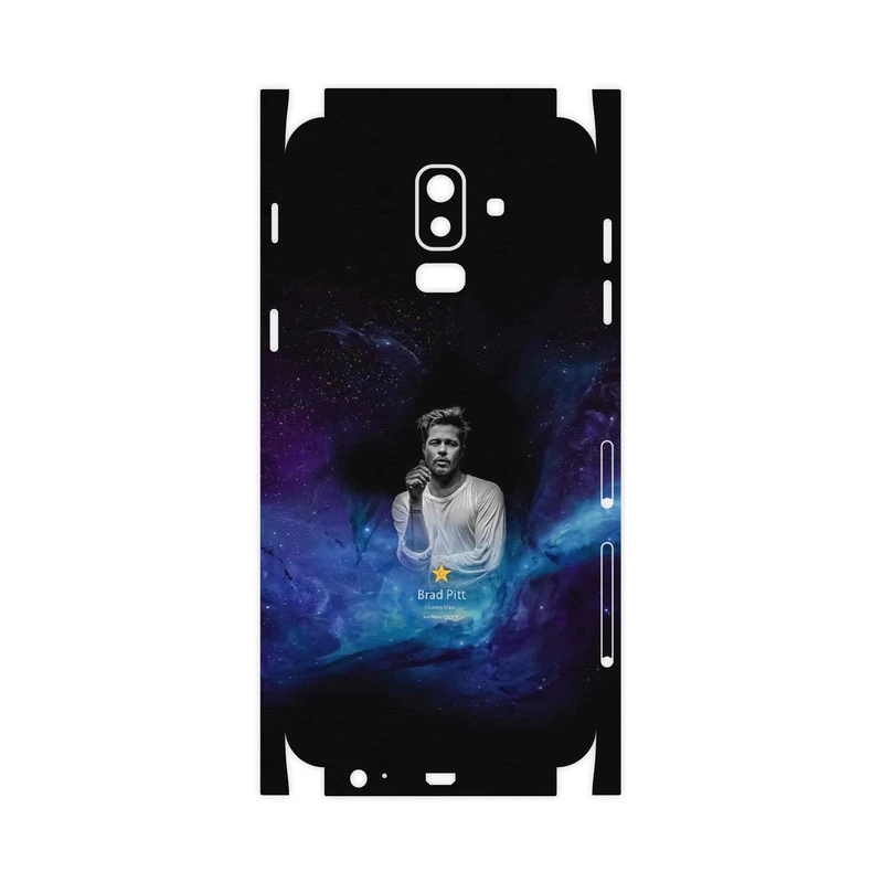 برچسب پوششی ماهوت مدل Brad Pitt-FullSkin مناسب برای گوشی موبایل سامسونگ Galaxy J8