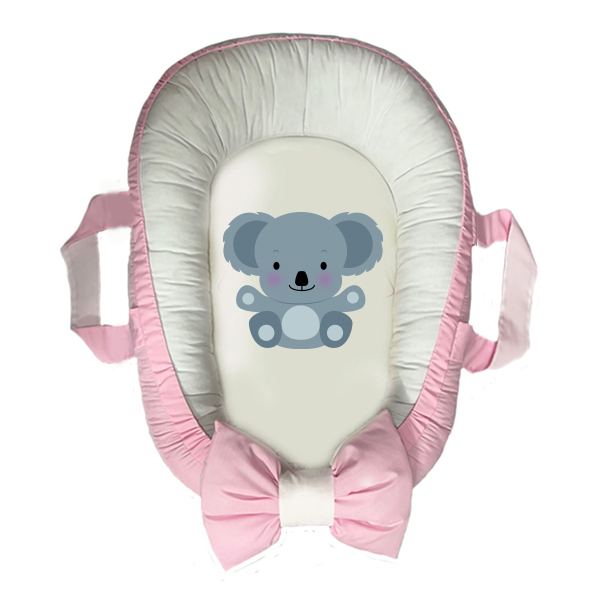 سرویس خواب نوزاد مدل گارد محافظ دار طرح پاندا کد 0028 مجموعه 3 عددی