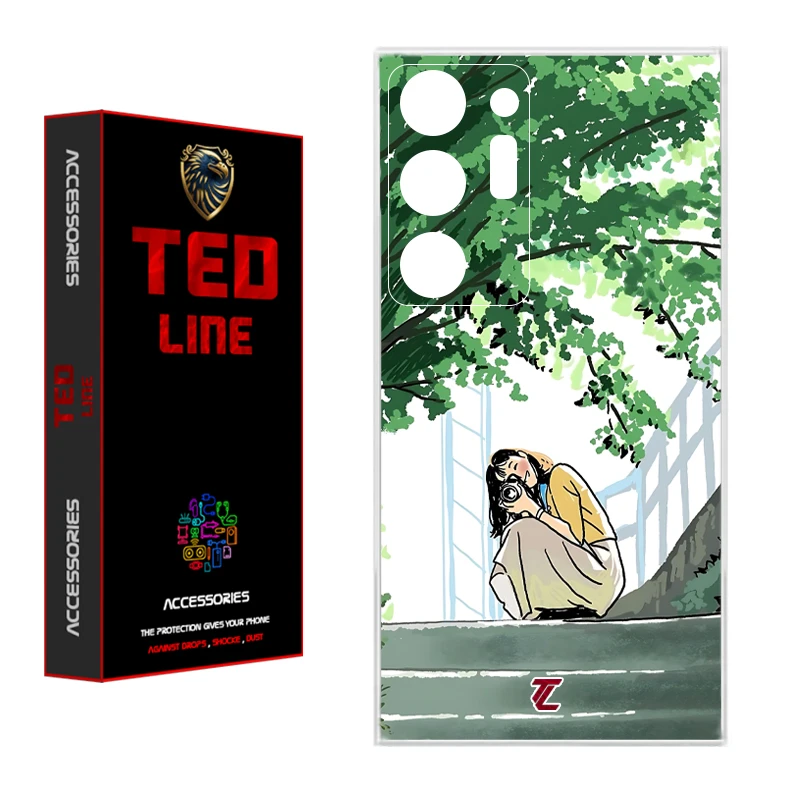 کاور تدلاین طرح دختر عکاس کد 1206 مناسب برای گوشی موبایل سامسونگ Galaxy Note 20 Ultra