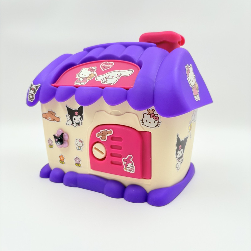 قلک مدل کلبه کرومی کلید و تراش دار