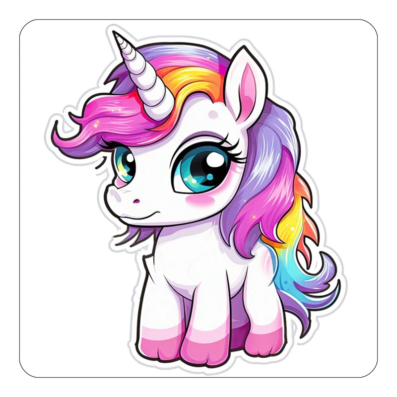 مگنت کاکتی طرح اسب تک شاخ و یونیکورن مدل mp30530