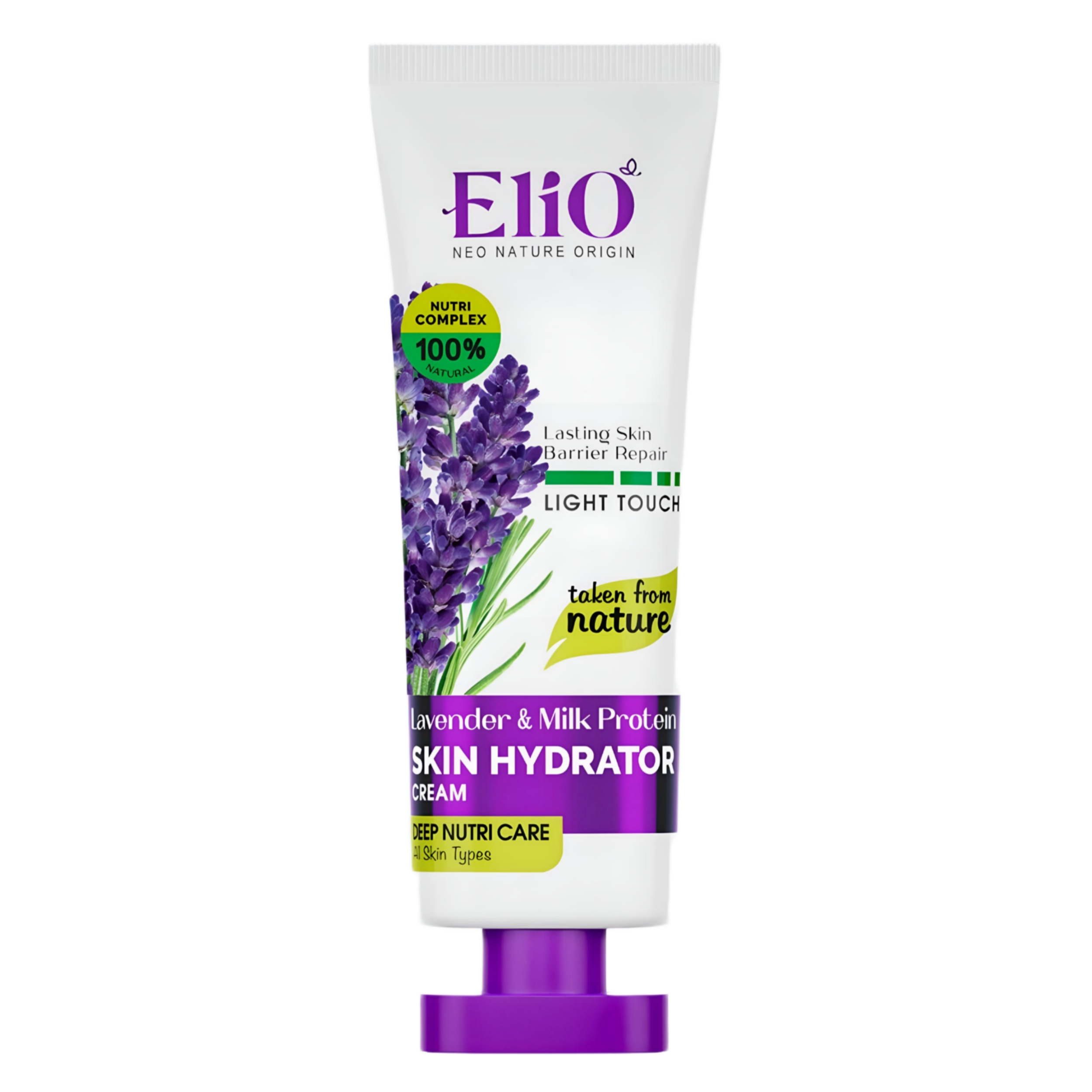 کرم مرطوب کننده الیو مدل اسطوخودوس و شیر حجم 75 میلی لیتر