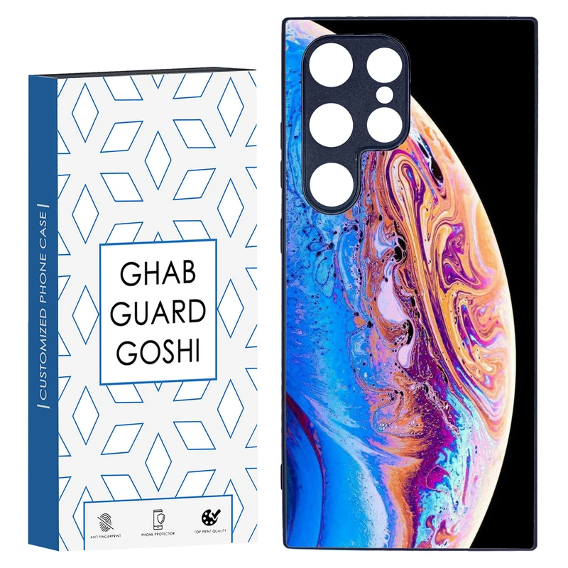 کاور قاب گارد گوشی طرح سیاره کد TPU-100 مناسب برای گوشی موبایل سامسونگ Galaxy S24 ULTRA