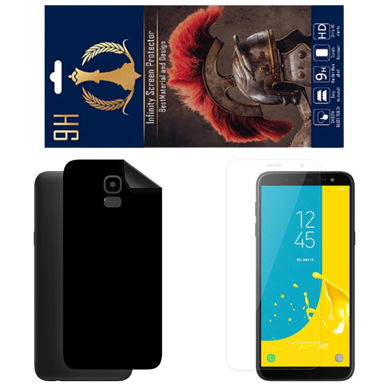 برچسب پوششی اینفینیتی مدل RG مناسب برای گوشی موبایل سامسونگ Galaxy On 6 به همراه محافظ صفحه نمایش