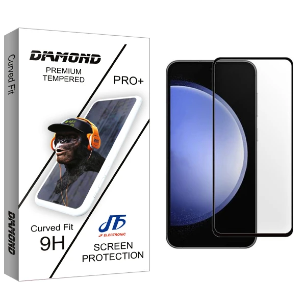 محافظ صفحه نمایش سرامیکی جی اف مدل Diamond مناسب برای گوشی موبایل سامسونگ Galaxy S23 Fe