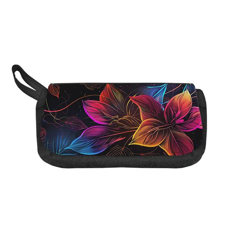 جامدادی زیگ زاگ طرح گل کد 6601