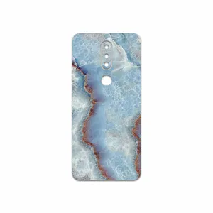 MAHOOT Blue Ocean Marble Cover Sticker for Nokia 7.1