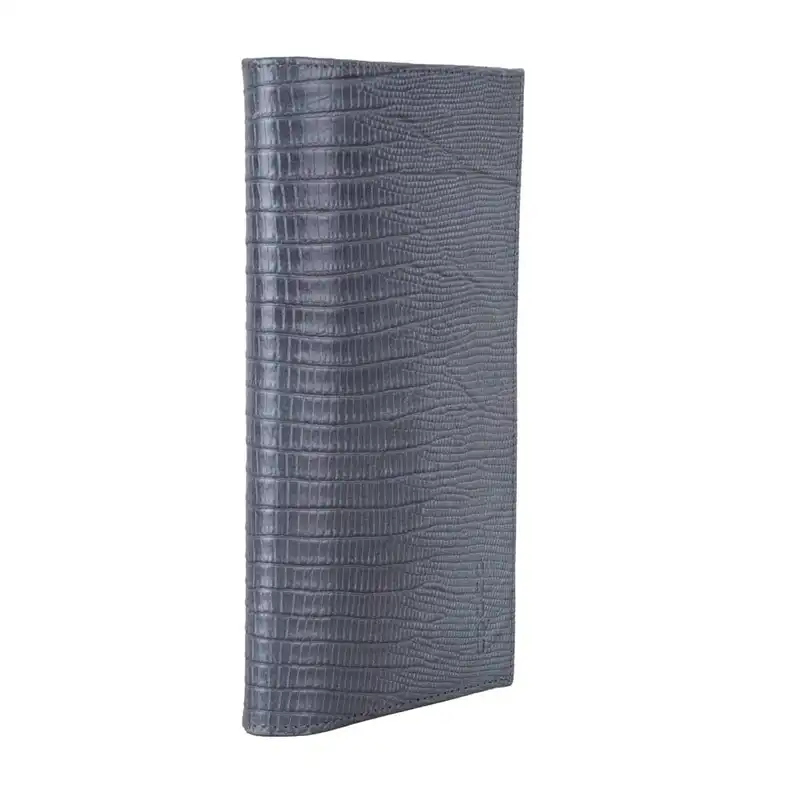 کیف پول چرم کروکو مدل perato lizard