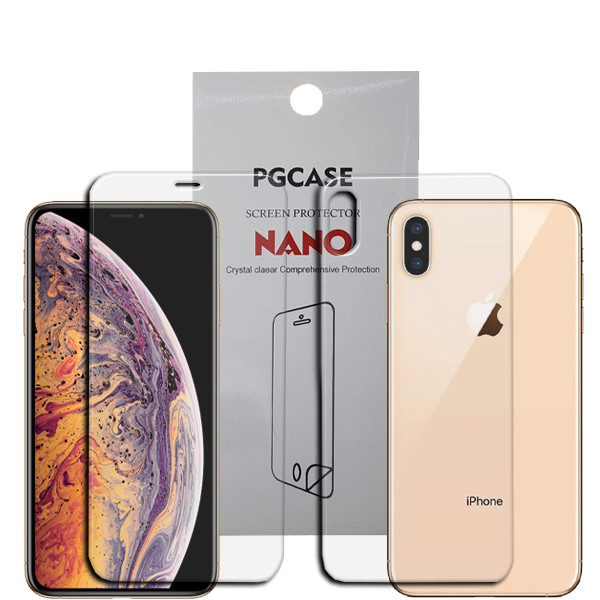 محافظ صفحه نمایش  مدل Star Max مناسب برای گوشی موبایل اپل IPHONE XS Max به همراه محافظ پشت گوشی