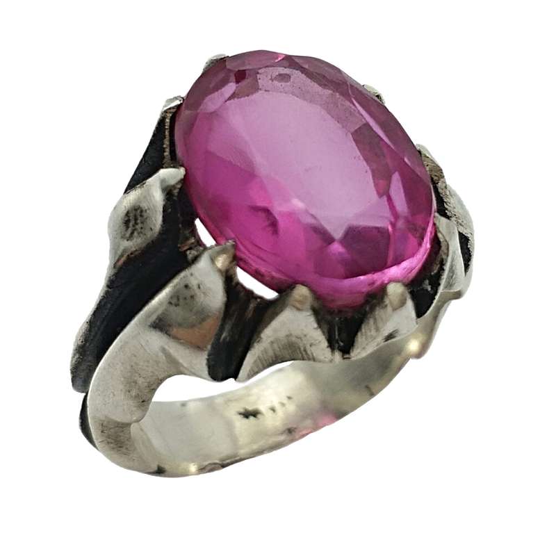 انگشتر نقره مردانه مدل 3543641