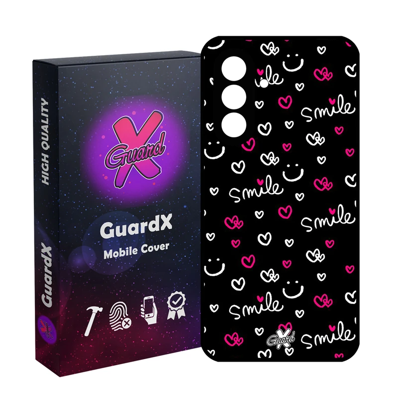 کاور گارد ایکس طرح Smile مدل 10136 مناسب برای گوشی موبایل سامسونگ Galaxy A56 / A56 5G