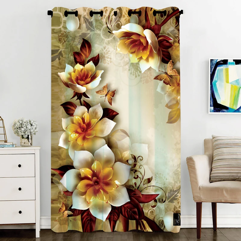 پرده مدل C3-50823 سایز 290x140 سانتی متر 