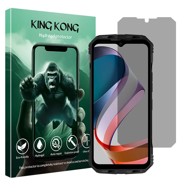 محافظ صفحه نمایش حریم شخصی کینگ کونگ مدل Tough مناسب برای گوشی موبایل دوجی V30T