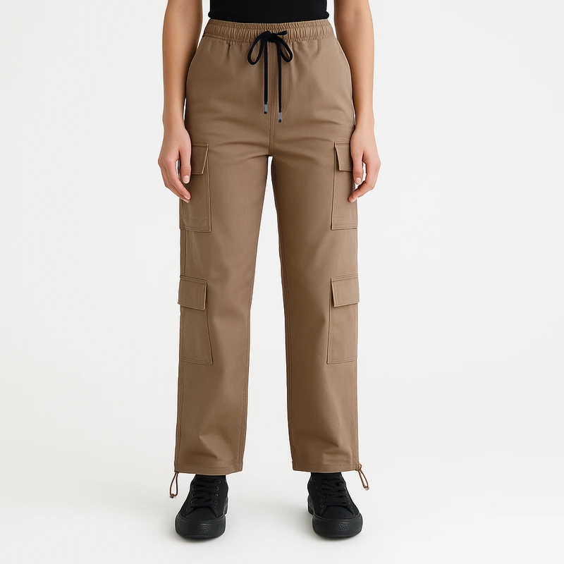 عکس شماره 6 : شلوار زنانه مدل کارگو کد kr