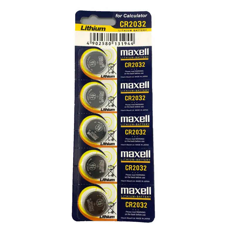باتری سکه ای مکسل مدل CR2032 H بسته 5عددي