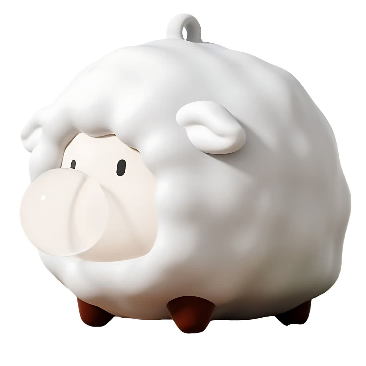 فیجت ضد استرس ناب سل مدل ببعی بامزه آدامسی بادکنکی فشاری کد BUBBLE SHEEP SQUEEZE TOYS