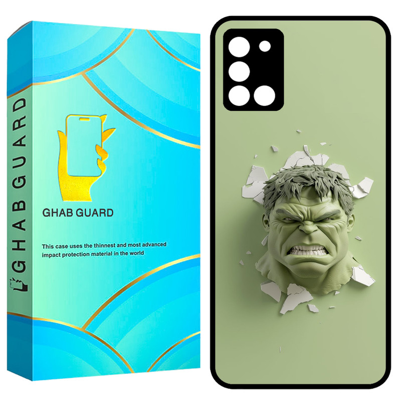  کاور قاب گارد طرح هالک مدل GCHPA31 مناسب برای گوشی موبایل سامسونگ Galaxy A31 