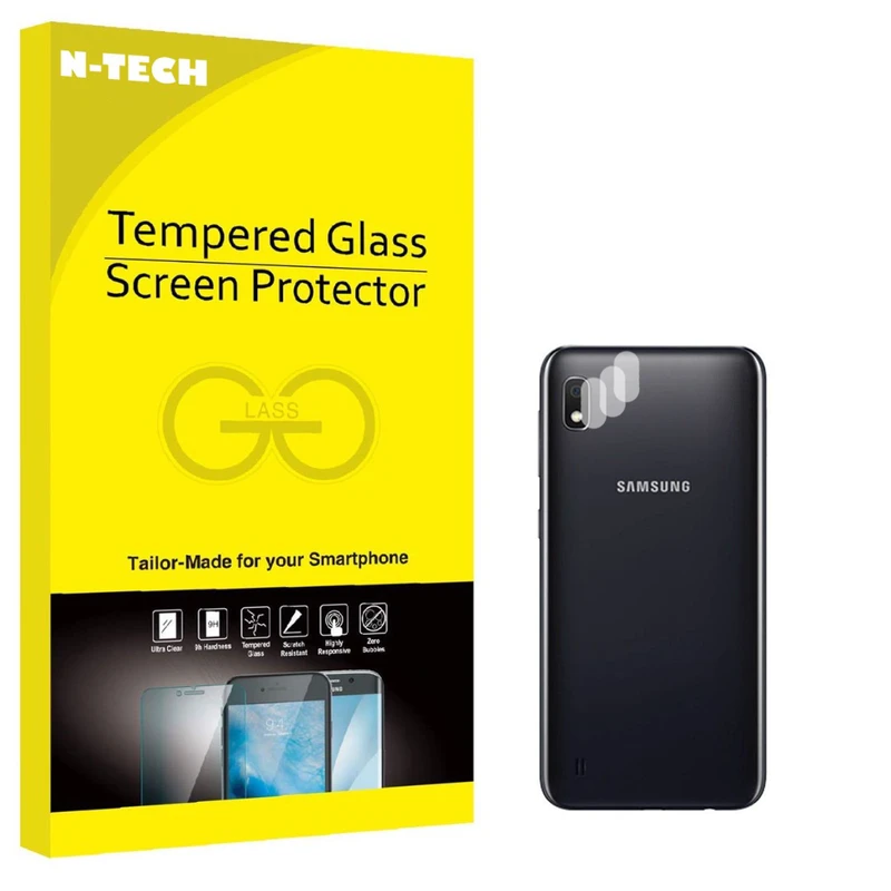 محافظ لنز دوربین انتک مدل LSNK-01 مناسب برای گوشی موبایل سامسونگ Galaxy A10 بسته سه عددی