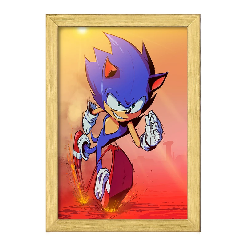 تابلو خندالو طرح سونیک (Sonic) کد 37032