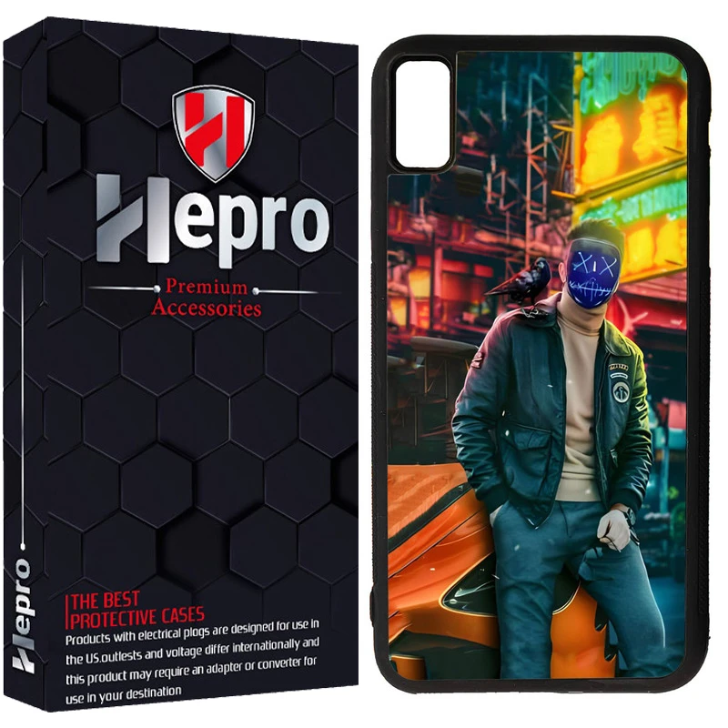 کاور هپرو طرح فانتزی مدل TPU مناسب برای گوشی موبایل اپل IPHONE X / XS