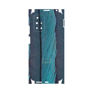 MAHOOT Turquoise feathers-FullSkin Cover Sticker for Xiaomi Redmi 10 Prime