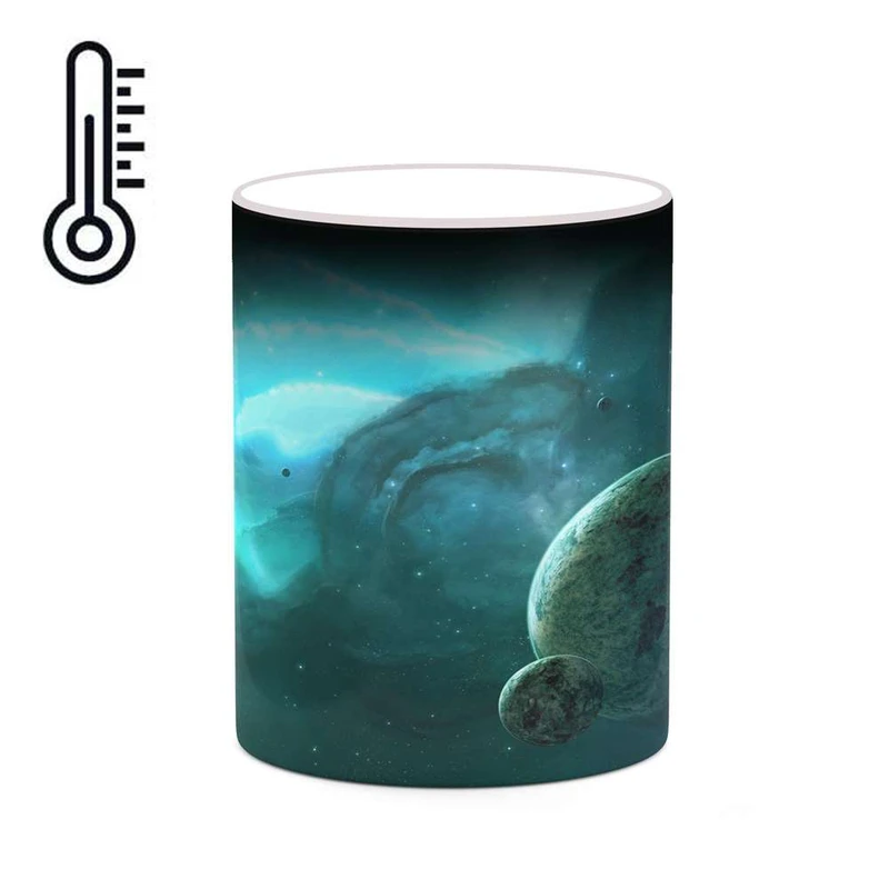 ماگ حرارتی کاکتی مدل فضا و کهکشان کد mgh20259