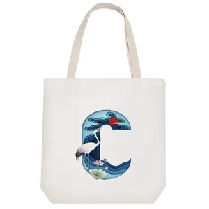 ساک خرید خندالو مدل حرف C کد 2482