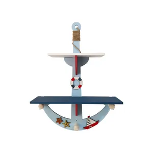 شلف دیواری اتاق کودک طرح ملوان مدل MKids53