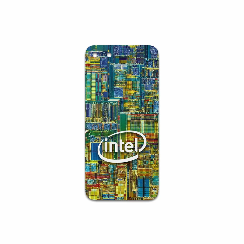 برچسب پوششی ماهوت مدل Intel Brand مناسب برای گوشی موبایل اپل iPhone SE 2020