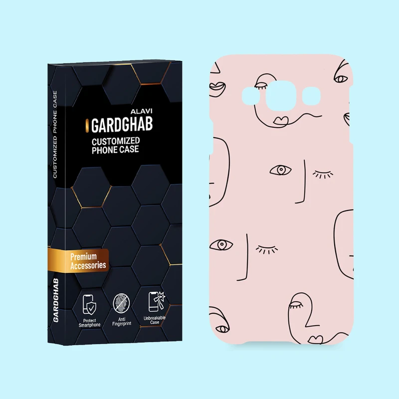 کاور گارد قاب علوی مدل ساده و مینیمال مناسب برای گوشی موبایل سامسونگ Galaxy E5 2015