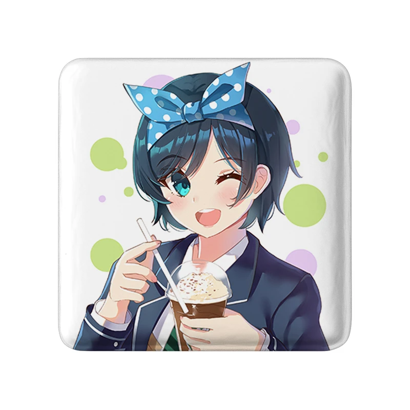 مگنت خندالو طرح روکا انیمه کانوجو اوکاری مدل مربعی کد 34802