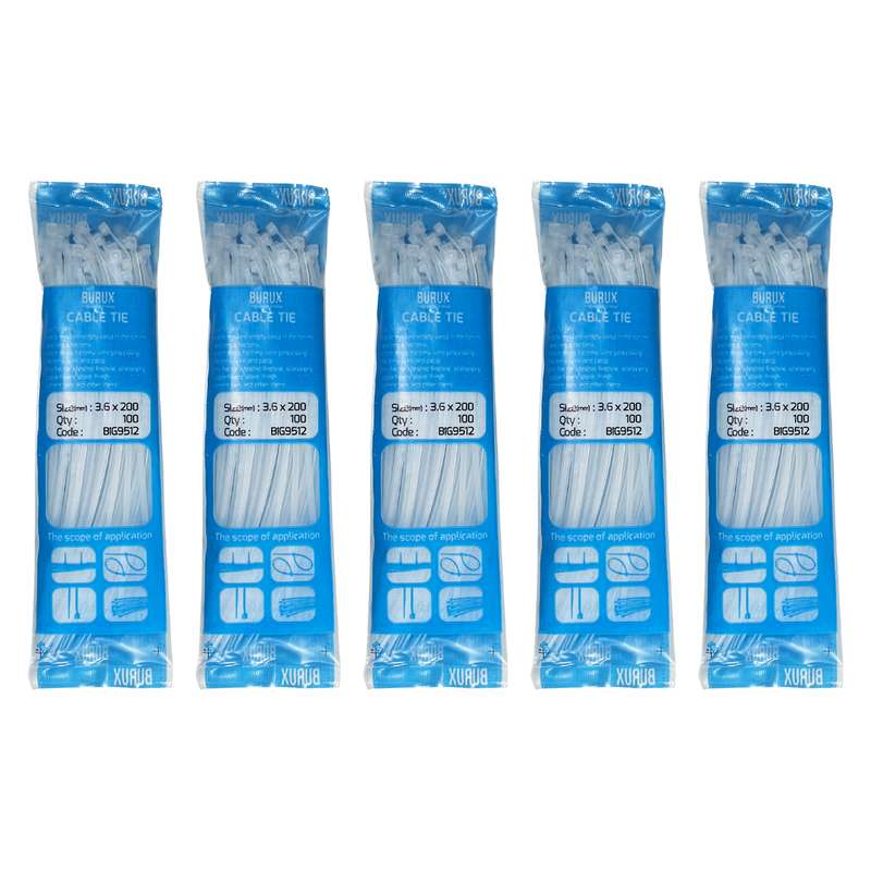 بست کمربندی بروکس مدل BIG9512 بسته 500 عددی