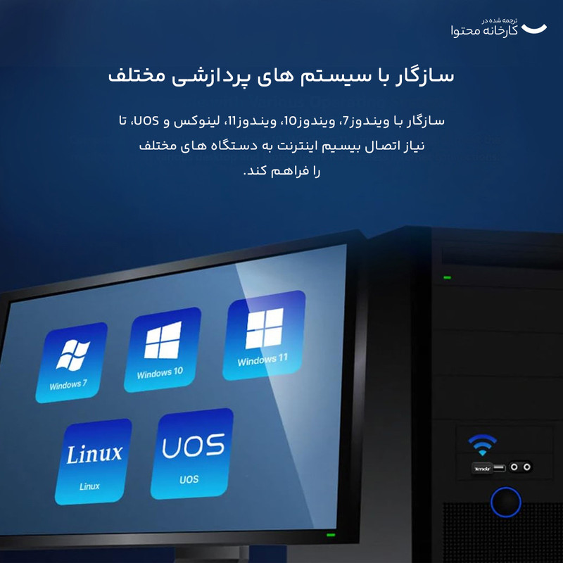 کارت شبکه USB تندا مدل W311MI X300 ( v6.0)