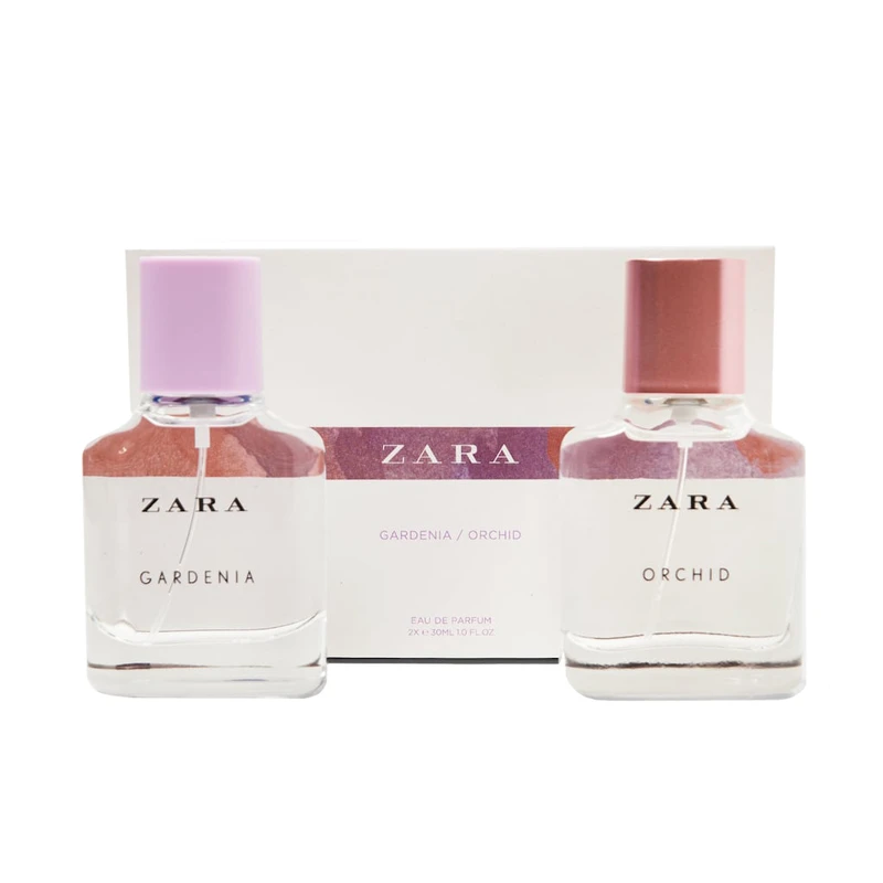 ست ادو پرفیوم زنانه زارا کد zp-13 حجم 30 میلی لیتر بسته 2 عددی