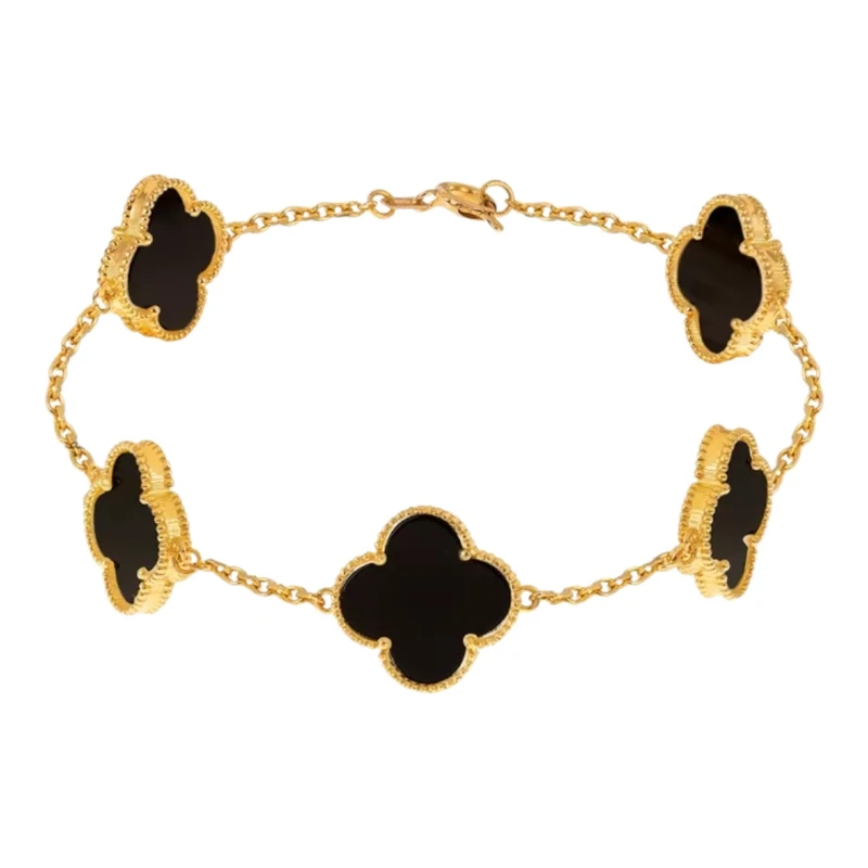 دستبند زنجیری زنانه مدل ونکلیف