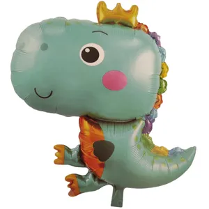 بادکنک فویلی مدل دایناسور مهربان مجموعه 5 عددی