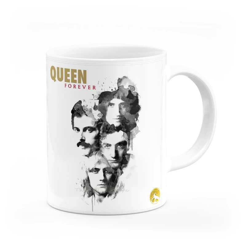 ماگ هومرو طرح فردی مرکوری کویین بند مدل MG9414