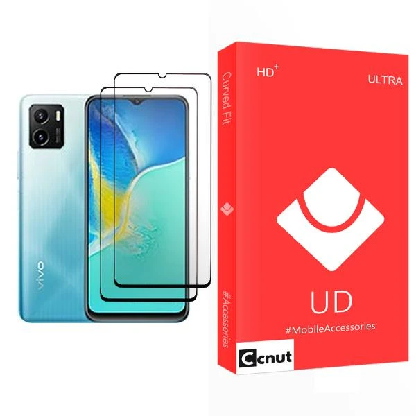 محافظ صفحه نمایش سرامیکی کوکونات مدل UD Glass2 مناسب برای گوشی موبایل ویوو Y15s بسته دو عددی