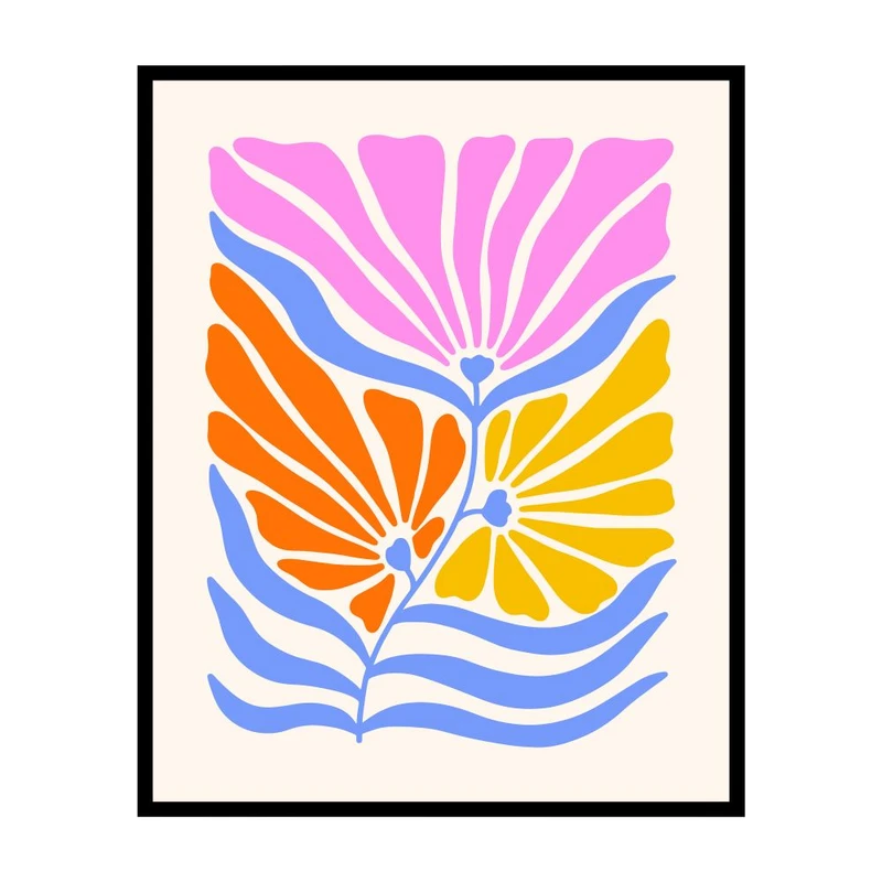 پوستر مدل گل 3