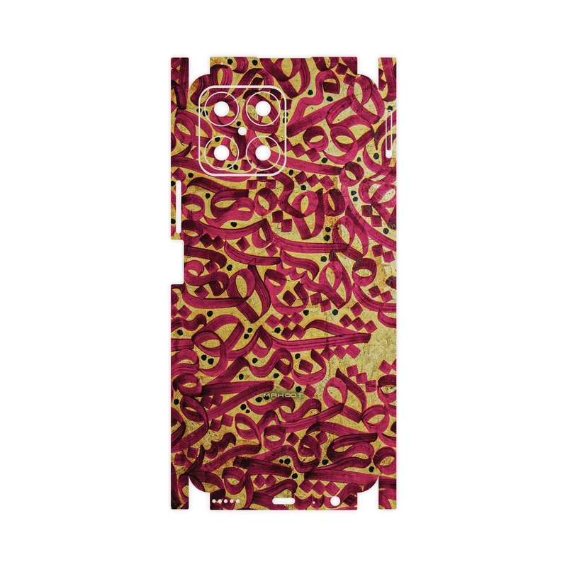 برچسب پوششی ماهوت مدل Nastaliq-6-FullSkin مناسب برای گوشی موبایل آنر X8