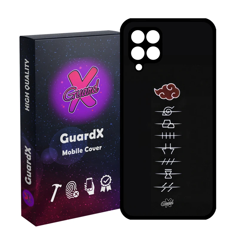 کاور گارد ایکس طرح Naruto Anime مدل Glass10586 مناسب برای گوشی موبایل سامسونگ Galaxy A12/M12/F12
