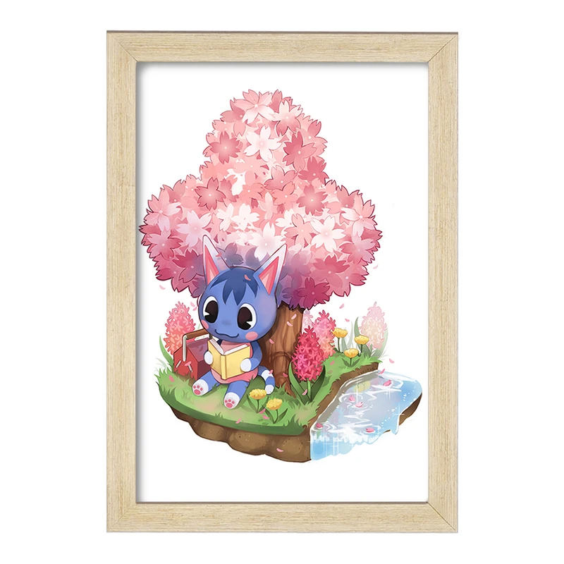 تابلو خندالو مدل بازی انیمال کراسینگ (Animal Crossing) کد 32672