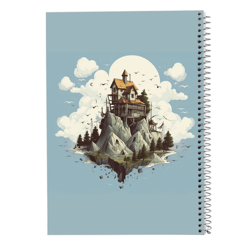 دفتر مشق 50 برگ مدوپد مدل Ghibli کد DF2375