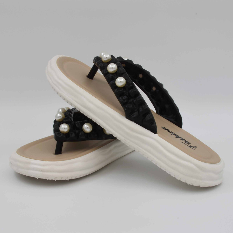 دمپایی لاانگشتی زنانه پاپا مدل آلما پلاس 07